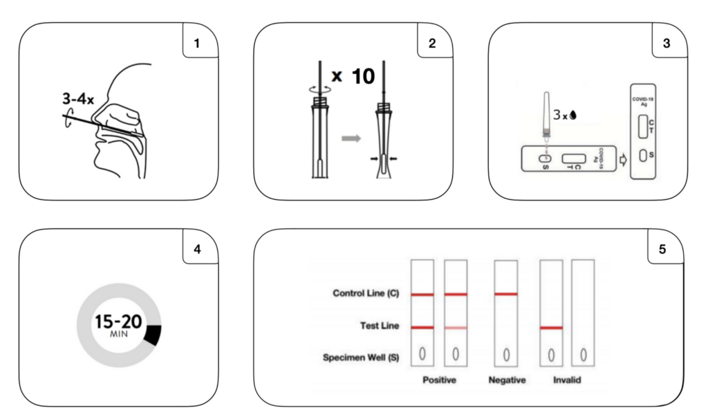 Rapid Antigen Test Kit For Covid 19 Almond Biotests